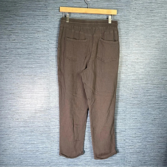 Jolt Lightweight Gray Cotton Pants Size Medium Gauze - Picture 4 of 6